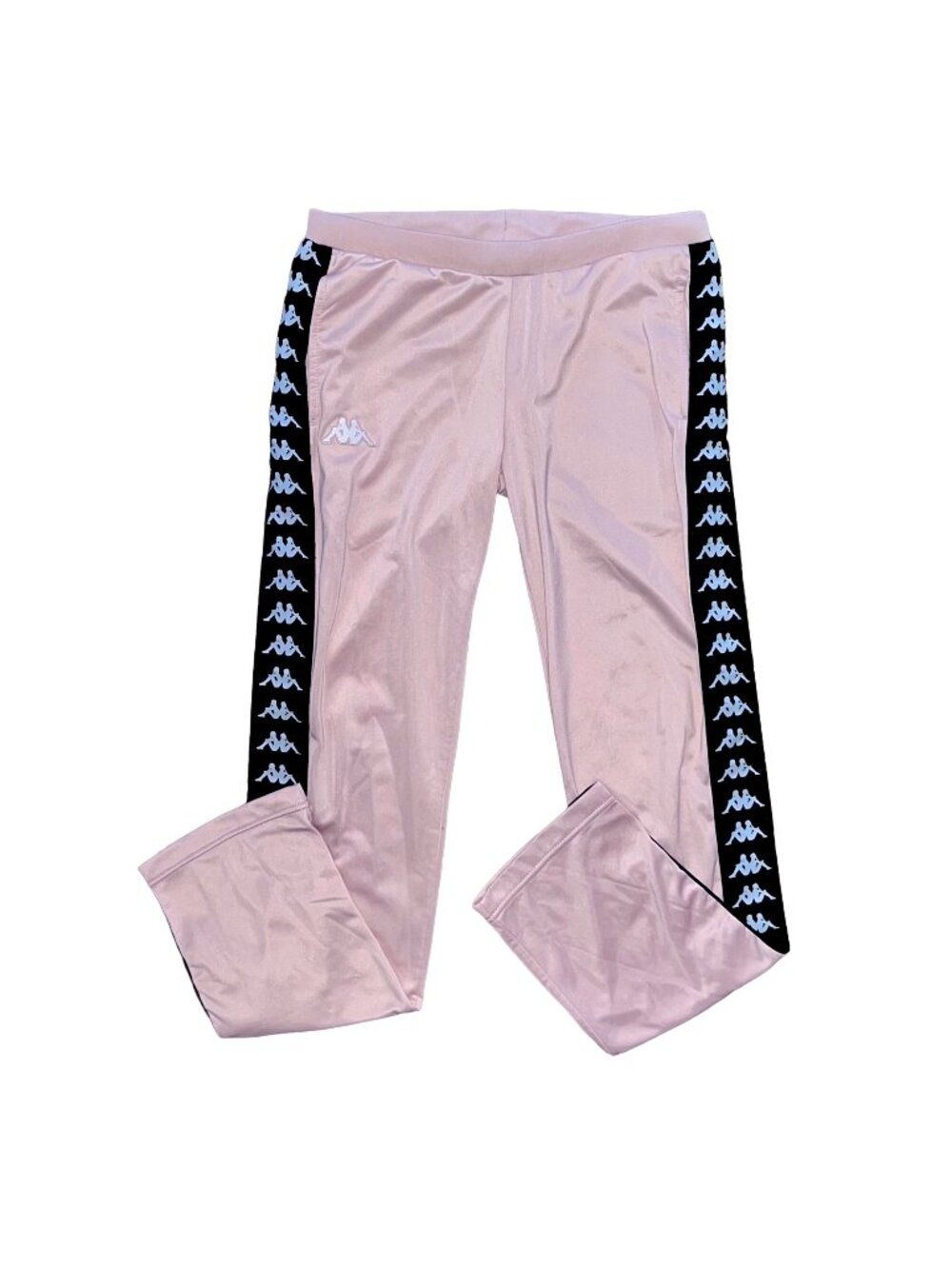 Kappa Women’s Pink Track Pants Y2K Athleisure Size Medium